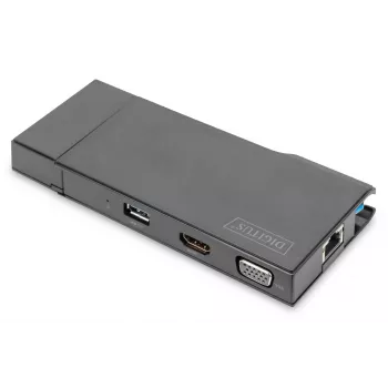 Digitus universaalne dokkimisjaam, USB 3.0, reisimiseks