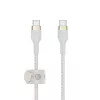 Belkin BOOSTCHARGE PRO Flex USB-kaabel 3 m USB 2.0 USB C Valge (CAB011BT3MWH)