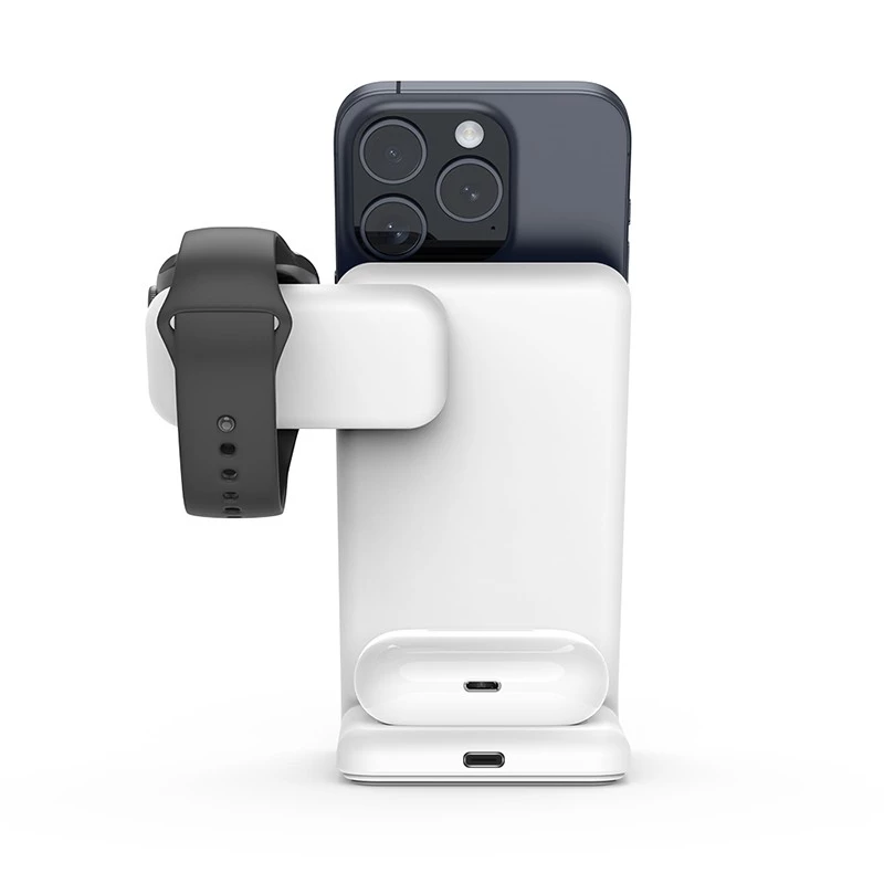 Juhtmeta laadija 3in1 MagSafe iPhone'ile, Apple Watchile ja AirPodsidele Crong