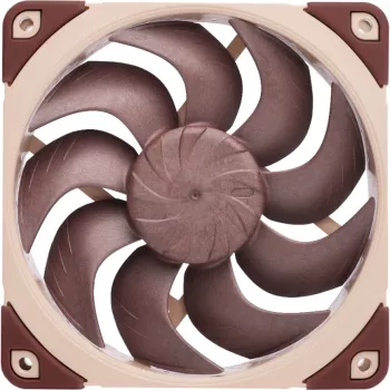 120 mm Noctua NF-A12x25 G2 LS-PWM korpuse ventilaator PWM-ühendusega, ühilduv madala müratasemega adapteriga
