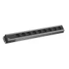 Bachmann 300.001 voolu pikendusjuhe 2 m 9 vahelduvvoolupesa(t) Siseruumides Must, Hall