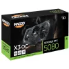 Videokaart Inno3D GeForce RTX 5080 16 GB GDDR7, PCIe 5.0, 256-bit, 300×120×50 mm