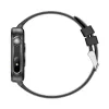 Smartwatch Colmi P80 must — randmel kantav, värvilise ekraaniga, tervise- ja aktiivsuse jälgimine