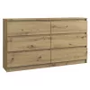 Kummut Topeshop M6 140 ARTISAN tamm 6 sahtlit