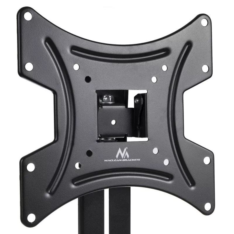 TV seinakinnitus MACLEAN MC-451 riiuli ja kaldereguleerimisega, VESA 75x75–200x200 mm, kuni 20 kg, 15–42-tollistele ekraanidele