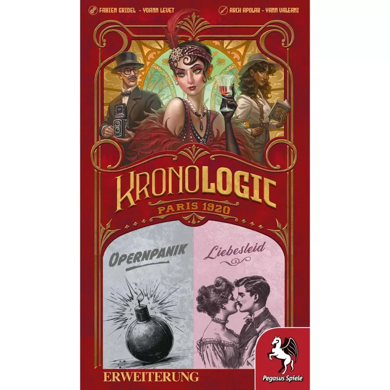 Kronologic - Paris1920: Liebesleid & Opernpanik, lauamängu laiendus
