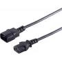 Toitekaabel Must S/CONN 60009-5 5 m IEC C13 IEC C14