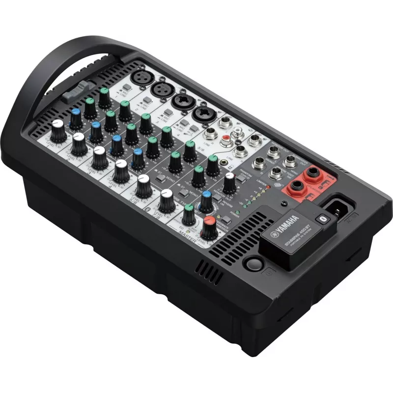 Eraldiseisev PA-süsteem YAMAHA Stagepas 400BT — 400 W, 2-suunaline, 10-kanaliga mikser, Bluetooth 4.1, must