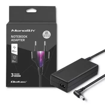 Qoltec sülearvuti toiteplokk ASUS-ile 65W 3.42A 19V 5.5x2.5 50018.65W