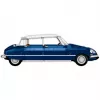 Citroen DS 21 Pallas 1968, ehitusmänguasi mõõtkavas 1:12