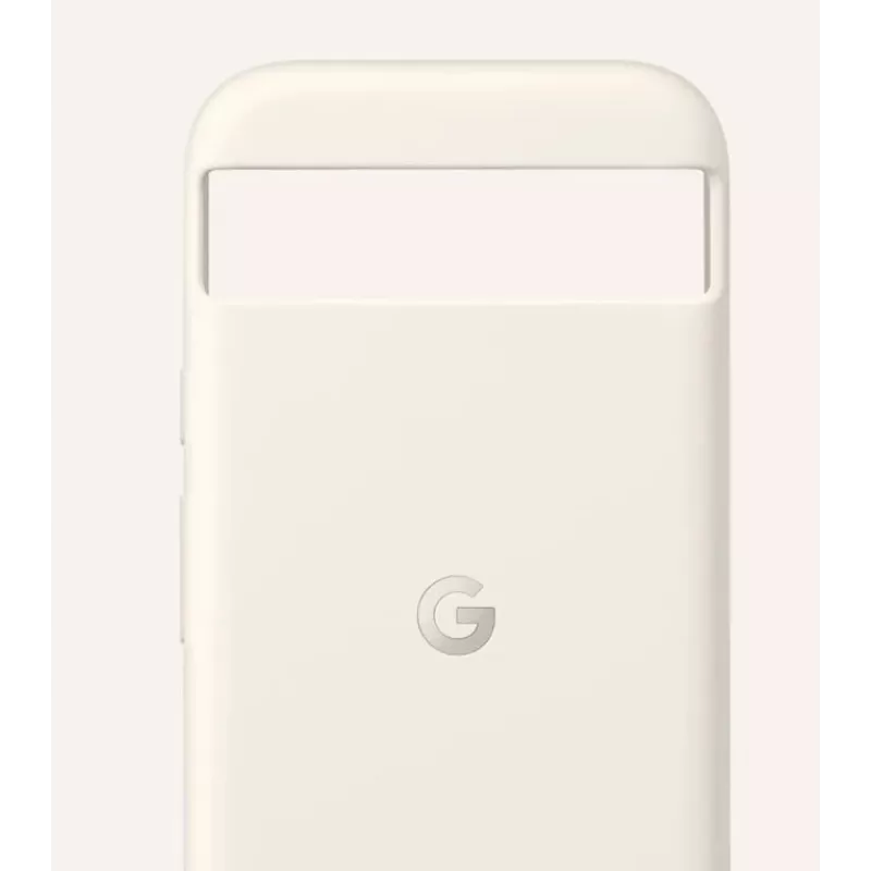 Tagakaas mobiiltelefonile silikoonist. polükarbonaatkest portselan Pixel 8a jaoks