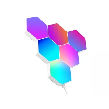 Süvistatav RGB LED-paneel TRACER Smart Hexagon Tracer 47256 Ambience TRAOSW47256