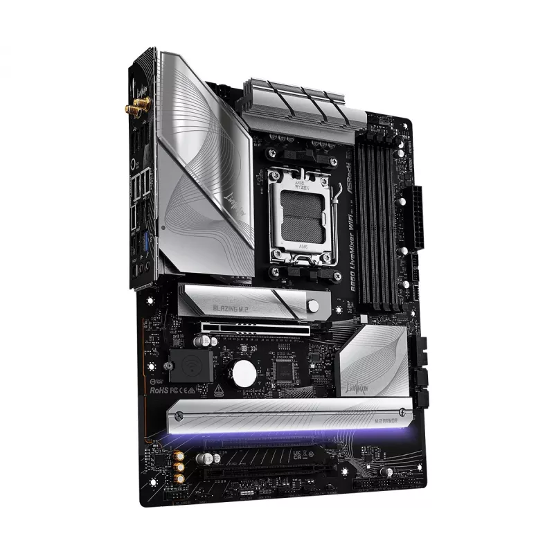 ASRock B850 LiveMixer WiFi ATX emaplaat