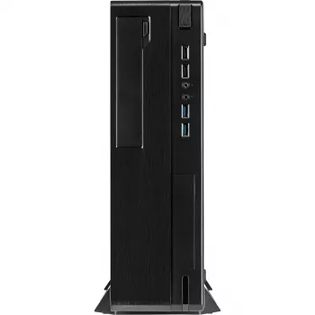 Inter-Tech IT-502 Desktop - Torn - micro ATX - ilma toiteplokita - USB/Audio (88881234)