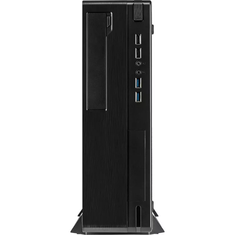 Inter-Tech IT-502 Desktop - Torn - micro ATX - ilma toiteplokita - USB/Audio (88881234)