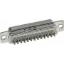 Harting D-SUB pinapesa 180 ° kontaktide arv: 15 jootekolb 09 67 015 5615 1 tk (09 67 015 5615)