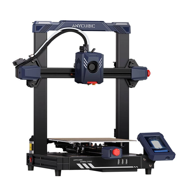 3D-printer AnyCubic Kobra 2 Pro K2RC0BK-Y-O kahe Z-teljega ja automaatse tasandusega