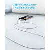 USB-kaabel Anker 322 1,8 m USB A USB C valge