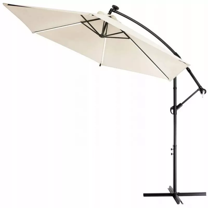 Aia päikesevari Extralink L-0713 3 m läbimõõt, beež katus, mudel BLACK FOREST