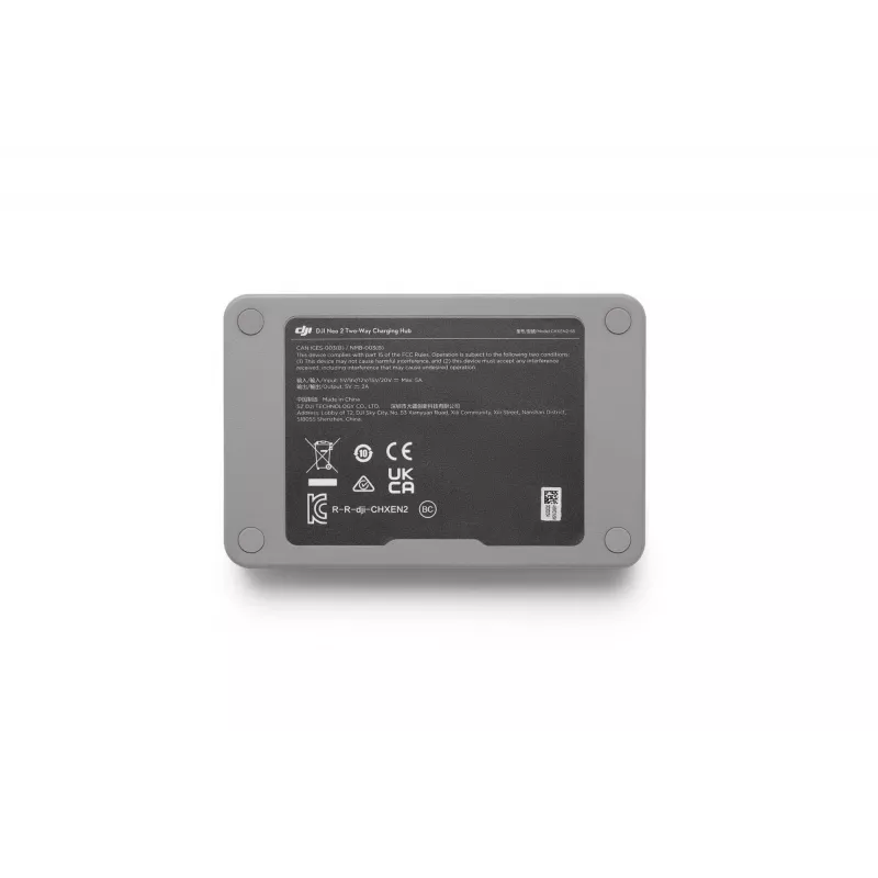 Akulaadimisjaam DJI CP.FP.00000274.01 — ühildub DJI akudega, hall, 5–20 V sisend, 5 V väljund 2 A