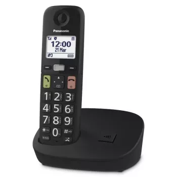 Juhtmeta telefon Panasonic KX-TGU110FXB koos DECT-juhtmevaba tehnoloogiaga