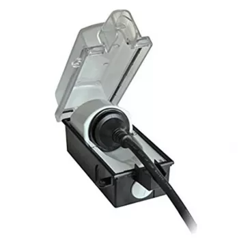 Pistikupesa Bachmann 924.349 Must Läbipaistev