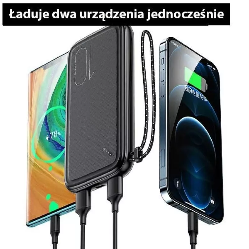 Kaasaskantav akupank USAMS PB56 10000 mAh