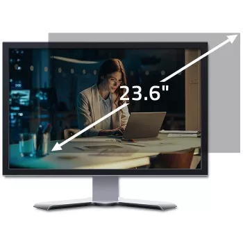 Ekraani privaatsusfilter Qoltec 51058 59.9 cm (23.6 tolli) monitor