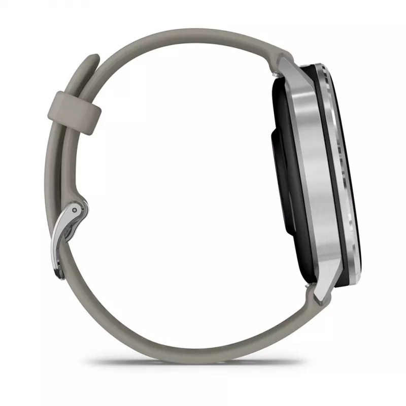 Nutikell Garmin Venu 4 1.4 tolli AMOLED GPS Wi-Fi 45mm hõbedane