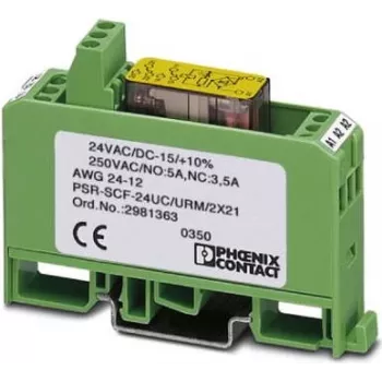 Phoenix Contact 2981363 - 250 V - 50 A - -20 - 50 °C - 17,5 x 60,5 x 75 mm - 61,82 g (2981363)