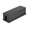 Jaotuskarp DeLOCK Easy 45 moodulihoidik laua- või seinakinnituseks, metall, must — 4×22,5×45 mm või 2×45×45 mm