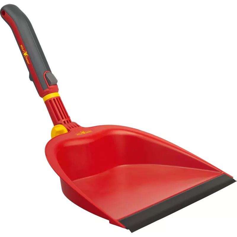 Prahikühvel WOLF-Garten BK-M 25 cm punane/hall — aia prahikühvel välistingimustesse, kompaktne 25 cm lai