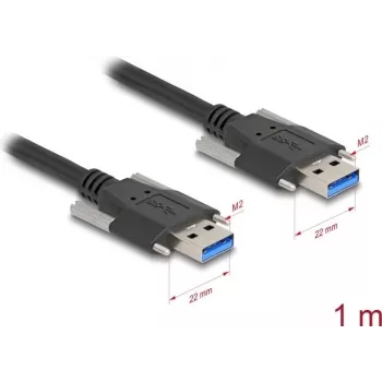 USB-kaabel DeLOCK 80998 USB 3.2 Gen 1 1 m USB A Must
