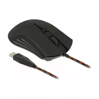 Mängurihiir DeLOCK 12531 mõlemakäeline USB Type-A optiline 4800 DPI