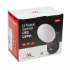 Seinavalgusti MACLEAN MCE367 LED koos PIR-anduriga, välistingimustes kasutatav LED-seinavalgusti liikumisanduriga