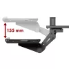 Maclean lauaalune klaviatuurihoidik, reguleeritav, max 5 kg, must, MC-156 B