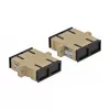 Fiiberoptiline adapter DELOCK SC emane–emane beež, 4 tk pakendis (mudel 85996)