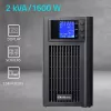 UPS QOLTEC Pure Sine Wave 2kVA 1600W AVR-i ja LCD-ekraaniga
