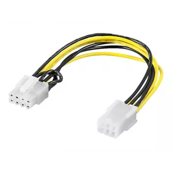 Wentronic Goobay sisemine arvuti toitekaabel - PCI Express 6-pin pistik > PCI Express 8-pin pistik (93635)