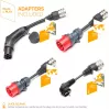 Juice Technology JUICE BOOSTER 2 Traveller Plus EV Set (EU) (Antratsiit/must, 1,4–22 kW, 3,1 m kaabel)