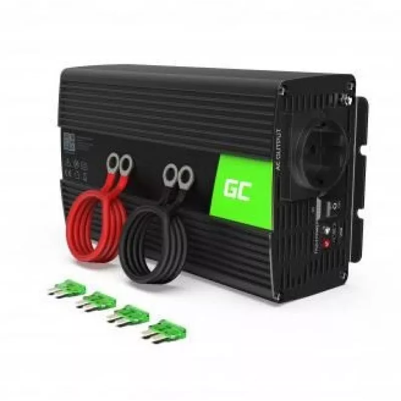 INV18 - Universaalne - Auto - 24 V - 1000 W - 230 V - DC-AC
