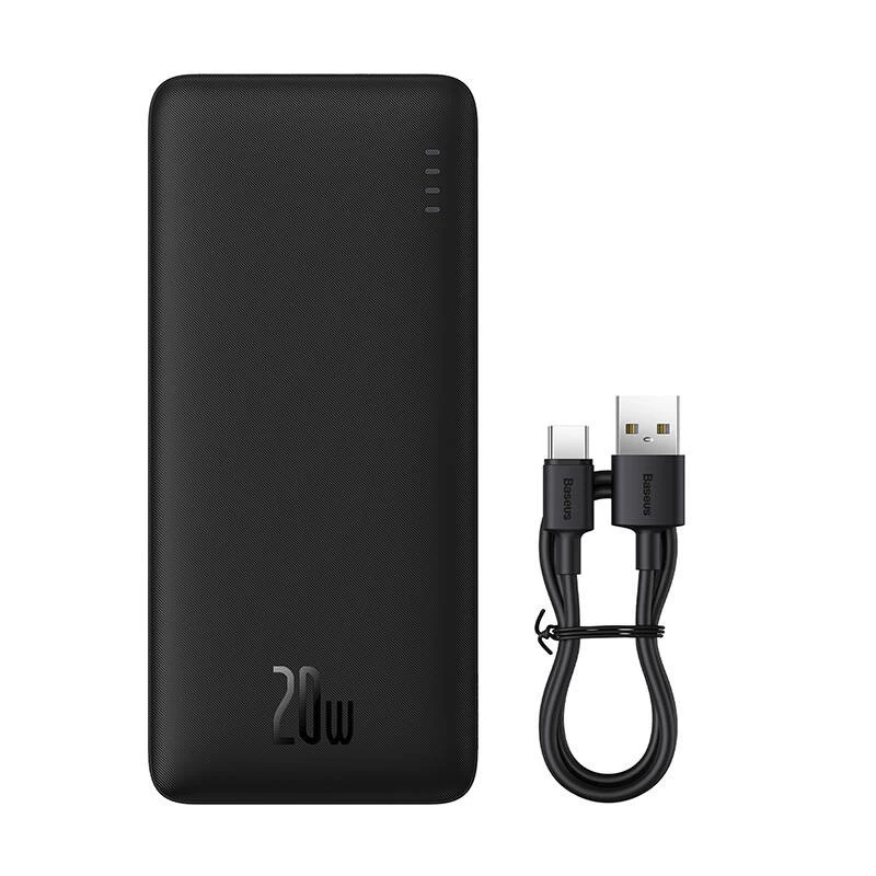 Baseus Airpow Liitiumpolümeer-akupank 20000 mAh 20 W Must