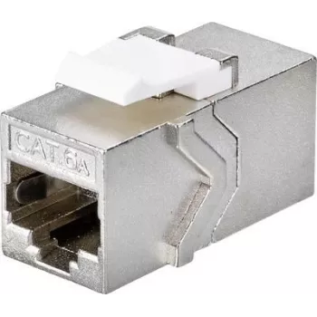 Renkforce RF-4531598 Kaabelliides/soo adapter RJ45 hõbedane (RF-4531598)