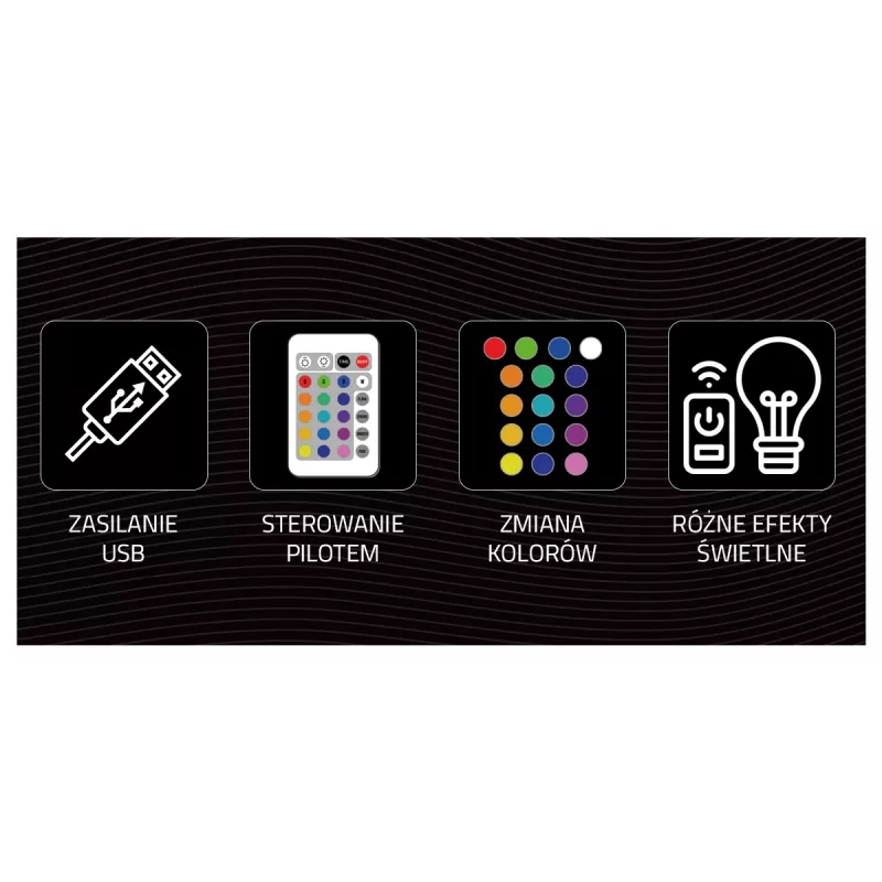LED-neoonsilt MANTA MASNL132RGB Style Neon Lights GAMER ZONE, RGB-valgustusega seinadekoor