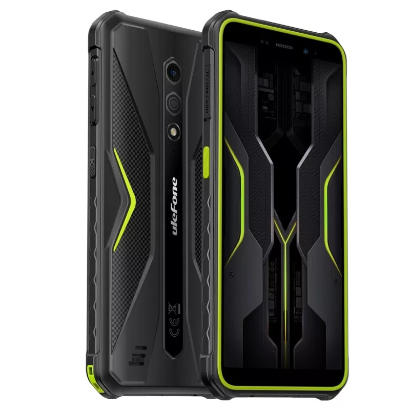 Ulefone Armor X12 Pro 4/64GB Must/Roheline ilma laadijata
