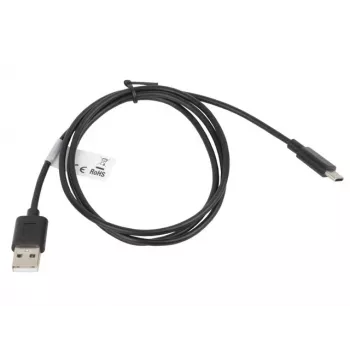 Kaabel Lanberg CA-USBO-10CC-0010-BK (USB 2.0 isane - USB 2.0, USB, Type C isane, 1m, must) (CA-USBO-10CC-0010-BK)