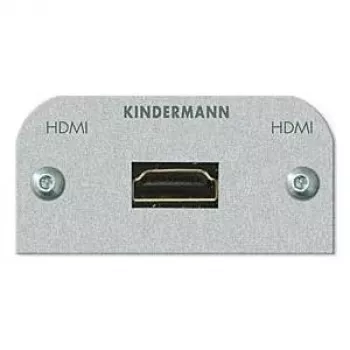 Pistikupesa Kindermann 7441000561 hõbedane