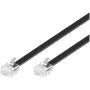 Telefonikaabel Microconnect MPK106B RJ12 RJ12 6 m Must