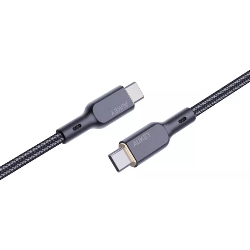 AUKEY CB-KCC101 Nailonkaabel USB C - USB C 1m