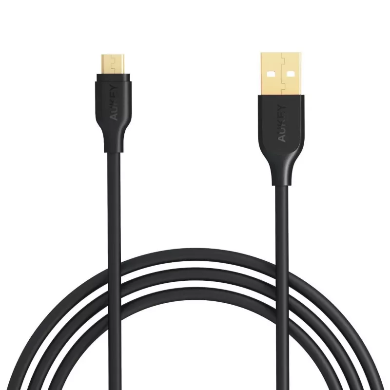 CB-MD1 Must kiirlaadimiskaabel Quick Charge micro USB-USB | 1m | 5A | 480 Mbps